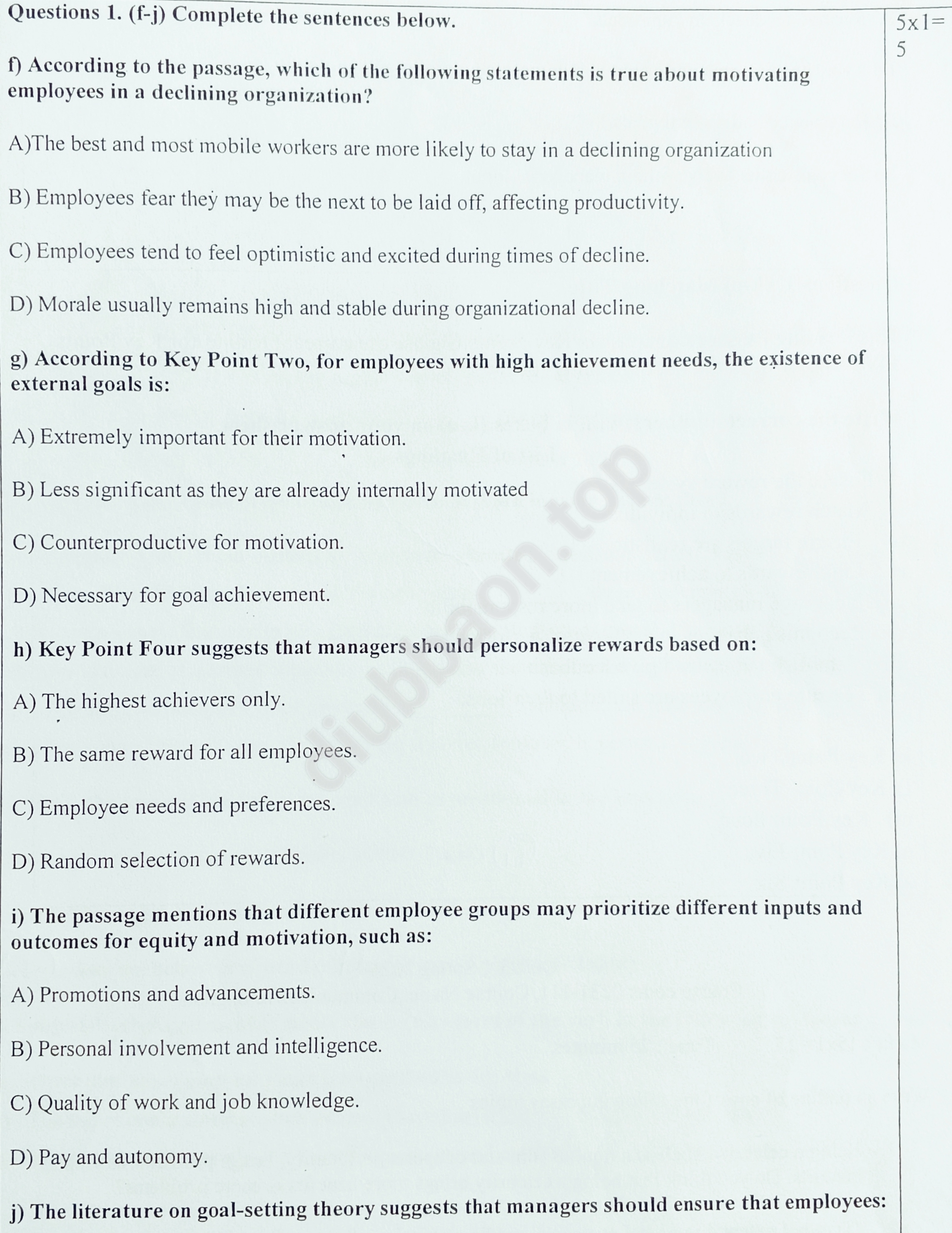 Communicative English – Spring 2024 – Quiz — page 4