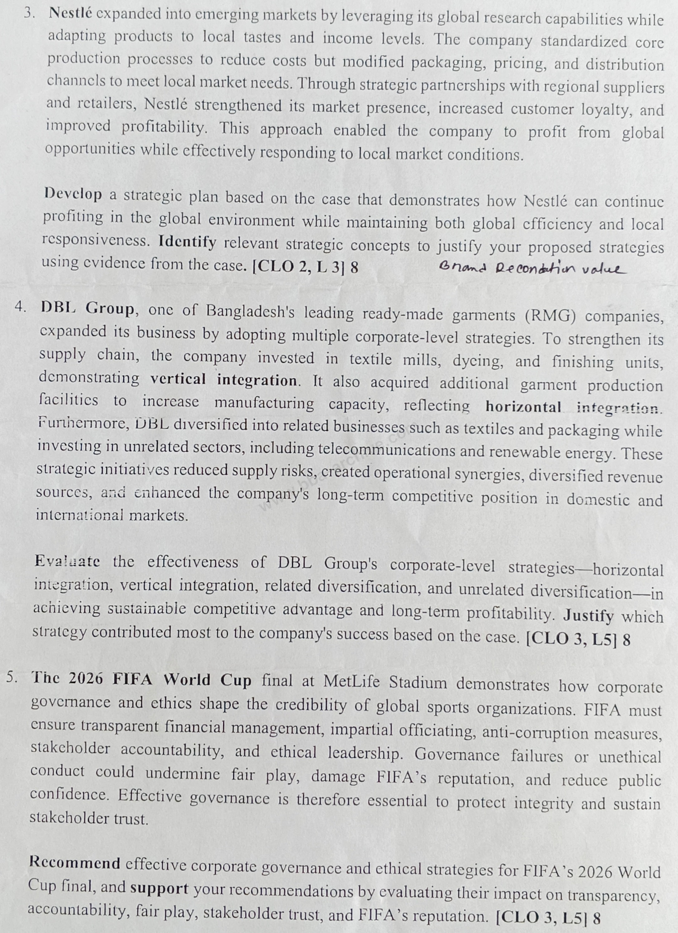 MGT-305 – Strategic Management – Summer 2026 – BBA 66 – Final — page 2